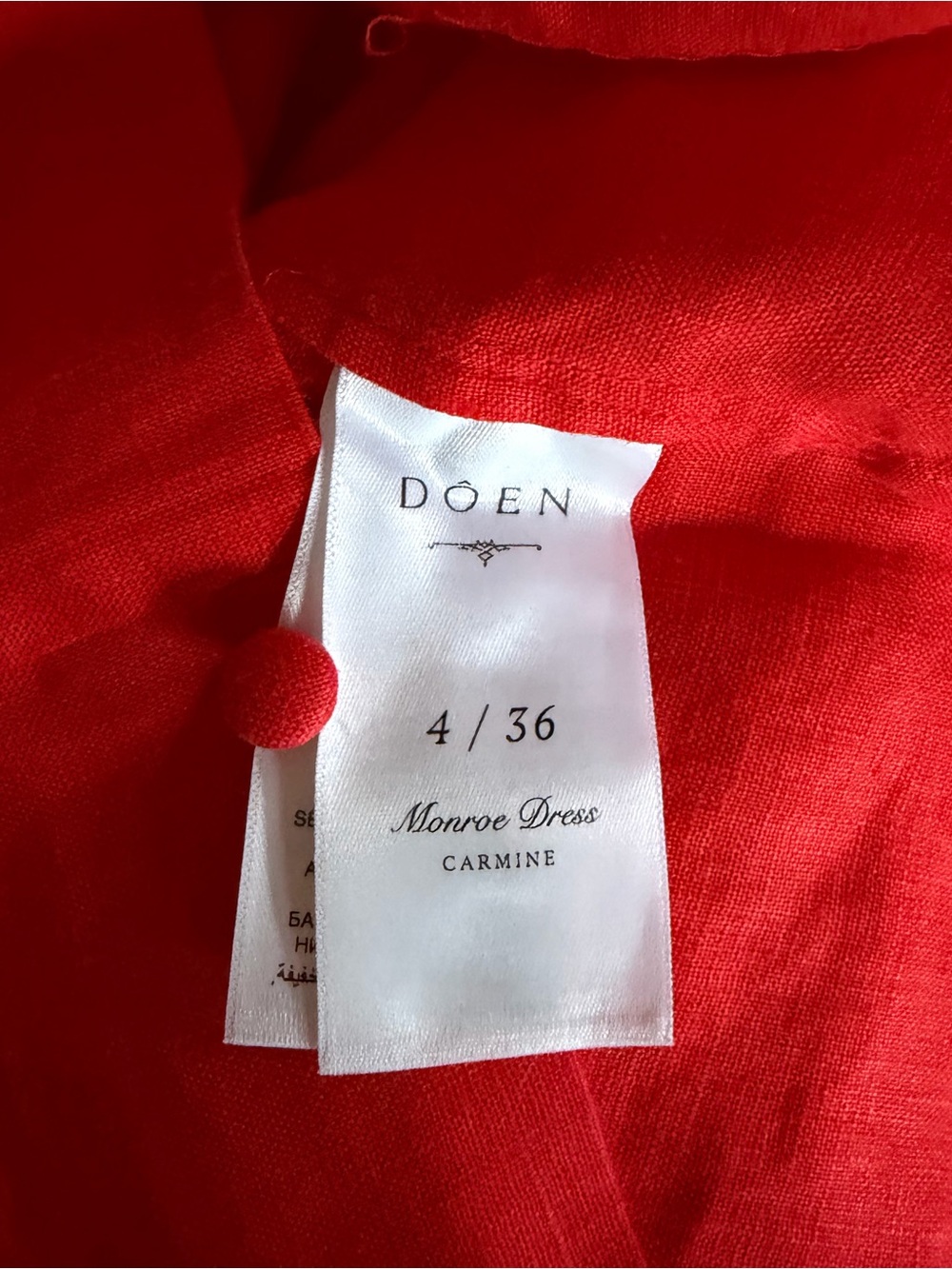 DOEN Monroe Dress 4 - Picture 6 of 7
